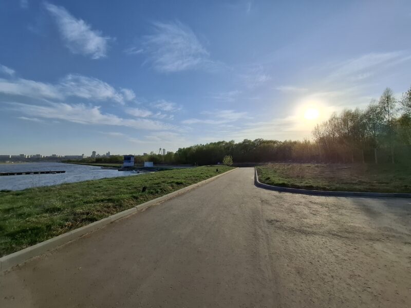 Трасса лыжероллерная Крылатское гребной канал, состояние на 21 апреля 2025 по отзыву, фото 7. 